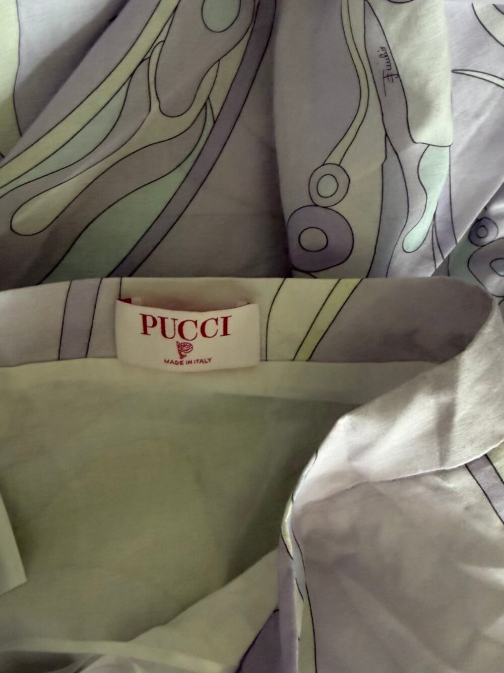 Pucci Orchidee-print Maxi Skirt in Cotton-muslin - Picture 9 of 9